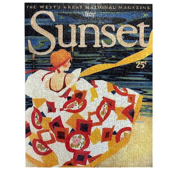 New York Puzzle Company - Sunset Wearing the Wind 500 Piece Puzzle - Picture 2 of 5